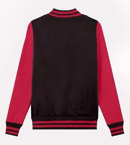 Blousons universitaires personnalisés unisexes pour hommes, style Letterman, en tissu de laine, streetwear décontracté, vestes de sport, grandes tailles, en cuir de vache - Product Image 3