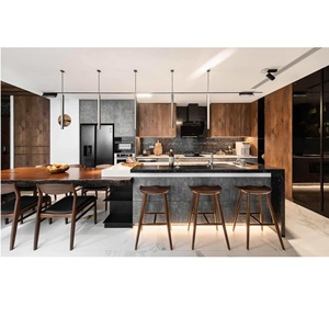 Juego de Muebles de Cocina Ecológicos Multifuncionales, Precio de Fábrica, Personalizados, Estilo CANA Contemporáneo, Garantía de 3 Años, para Apartamentos - Product Image 5