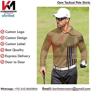 Camiseta Polo Táctica Profesional, Duradera, Ligera, Transpirable, Cómoda, de Secado Rápido, Multiusos - Product Image 3