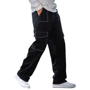 Men's Summer <b>Work</b> wear Trousers Cotton Polyester <b>Cargo</b> Pants Comfortable Wholesale Casual Premium Fit - Product Image 1