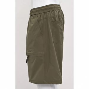 Pantalones cortos de satén personalizados de primera calidad, al mejor precio, los más demandados, con bolsillos con cremallera, para hombre y mujer, resistentes al viento y al agua. - Product Image 3