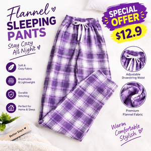 Wholesale Sleeping Flannel Trousers Women's Cotton <b>Pajama</b> Casual Night Wear Sleeping <b>Pajama</b> <b>Plaid</b> Check Drawstring Pants - Product Image 2
