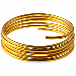 Alambres de Latón Dorado Pulido con Certificación ISI, Calibre 1-5 mm, Duraderos, para Uso Eléctrico/Mecánico, Exportación Industrial, OLIVE INTERNATIONAL - Product Image 2