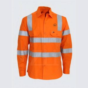 Industrial Breathable <b>Flame</b> Resistant Workwear FR Welding Work <b>Shirt</b> OEM Khaki Men's Long Sleeve NFPA 2112 <b>Flame</b> Retardant Work - Product Image 4
