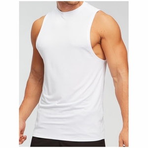 Camiseta Deportiva Transpirable para Hombre, para Entrenamiento y Fisicoculturismo, Material de Poliéster/Algodón - Product Image 2