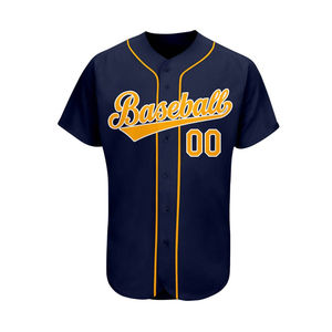 Conjuntos de Camisetas de Béisbol Unisex Personalizadas al por Mayor, Impresas, de Alta Calidad, Transpirables, que Absorben la Humedad, Ropa Deportiva de Nuevo Diseño, Económicas - Product Image 1