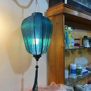 Export Quality Papaya Shape Silk Lanterns Vietnam Bamboo <b>Frame</b> Silk Lanterns Decorative Silk Lanterns For Decor - Product Image 5