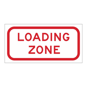 Panneau de signalisation de zone de chargement haute visibilité Brady, durable, pour intérieur/extérieur, pour la sécurité routière - Product Image 3