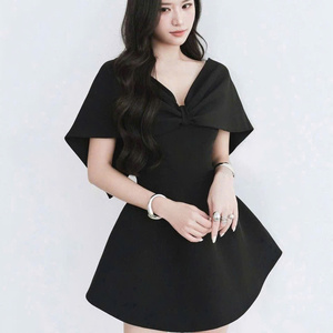 Vestido Maxi Elegante de Manga Corta para Mujer, Lavable, Diseño Sencillo y Natural, Combinación Perfecta de Elegancia, Comodidad y Estilo Casual - Product Image 2
