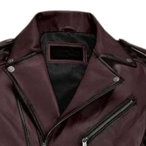 Pakistan Manufacturer Lightweight Men Genuine <b>Leather</b> Casual <b>Jacket</b> Canvas Stand Front Customized OEM Service <b>Winter</b> Plain Dyed - Product Image 3