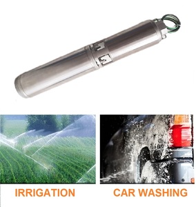 Pompe submersible agricole multi-étages en acier inoxydable haute pression monophasée 2HP 120M, débit maximal 6m3/h, 1 1/4 pouces - Product Image 6