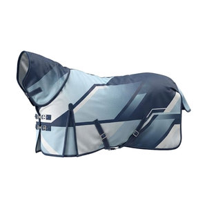 Mantas Premium para Caballos, Impermeables y Transpirables, con Cubrecuello Completo, Correas Ajustables y Tela Resistente al Desgarro - Product Image 1