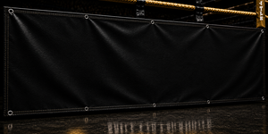 Durable PVC Boxing Ring Sponsor <b>Banner</b> for Indoor and Outdoor Use High Quality Boxing Ring Side <b>Banners</b> with Custom made Size - Product Image 4