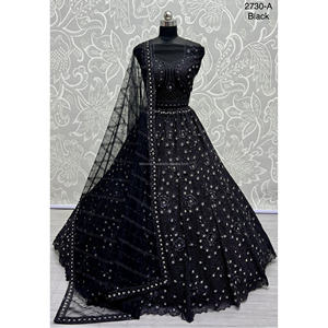 ชุดเจ้าสาวอินเดียกำมะหยี่คอลเลกชันสำหรับเจ้าสาวกับงาน zarkhan โดย fabzone - Product Image 2