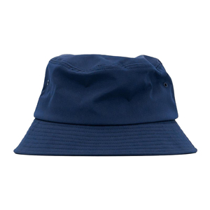 Unisex <b>Navy</b> Blue Bucket <b>Hat</b> 3D Embroidery Packable Casual Canvas Style Spring Summer Adult 100% Cotton 56-58CM - Product Image 1