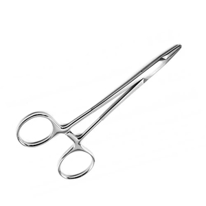 Pinzas Heaney de Acero Inoxidable, Instrumento Quirúrgico, Pinza Curva para Procedimientos Ginecológicos y de Cirugía General - Product Image 1