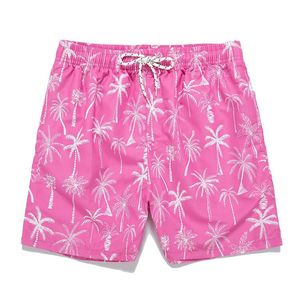 Shorts de bain décontractés pour hommes, respirants, à cordon de serrage, taille haute, en polyester/coton, pour la plage et les sports d'été - Product Image 1