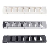 Ventilateurs à lamelles en plastique à 7 fentes, 17-7/8 x 3-7/16 pouces