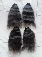 Vente en gros de mèches de cheveux humains brésiliens de luxe, couleur marron, ondulation naturelle, qualité 10A 15A Remy, très demandées