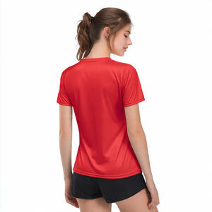 Camisetas Deportivas Estilo Hip Hop para Mujer, Manga Corta, Secado Rápido, Ajustadas, Deportivas, para Dama - Product Image 2