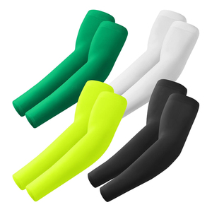 Mangas Protectoras de Poliéster de Color Sólido 2026, Protección Solar UPF50+ de Longitud Completa para Hombre, Rojo, Naranja, Blanco, Negro - Product Image 4
