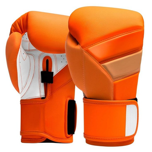 Guantes de Boxeo Blancos de Cuero Genuino con Cordones, Diseño de Logotipo Personalizado, Precio Razonable al por Mayor, Guantes Unisex para Adultos - Product Image 4