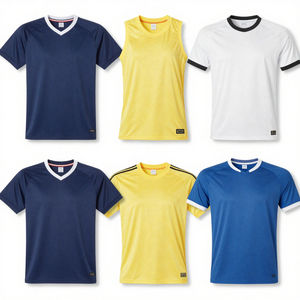 Camiseta de Fútbol Personalizada para Hombre, Logotipo Personalizado al por Mayor, Conjunto de Fútbol Sublimado para Jóvenes, Uniforme Masculino de Secado Rápido - Product Image 3