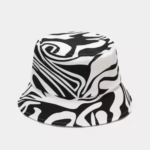 Hot Selling Good Quality Unisex Animal Print Embroidery Bucket <b>Hat</b> Digital Printing Polyester Canvas Beach Casual Spring <b>Summer</b> - Product Image 6