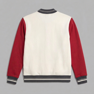 Chaqueta de Béisbol de Primera Calidad para Hombre, Invierno, Casual, Corte Ajustado, Cuello Alto, Unisex, Color Sólido - Product Image 4