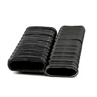 Tuyau ondulé en plastique noir haute résistance SYD 1860Mpa, matériau de construction circulaire plat permanent, vente chaude