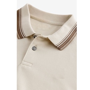 Polo en coton 100% de qualité supérieure pour homme, avec logo personnalisé, manches courtes, design de qualité pour le golf, exporté du Bangladesh. - Product Image 3