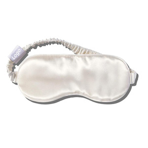 100% mulberry silk (19 momme) Double-Sided Silk Eye Mask Sleeping Eye Mask Travel Nap Eyeshade Shade Eye Mask - Product Image 3
