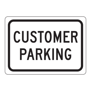 Panneau de signalisation de stationnement haute visibilité résistant aux intempéries Brady pour une utilisation en intérieur et en extérieur - Product Image 1