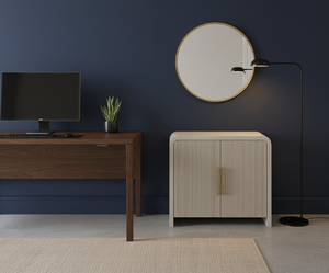 2 Doors Chest Coffee <b>Table</b> for Living Room Genuine Leather Living Room Furniture Factory Direct OEM ODM Custom Premium Quality - Product Image 5