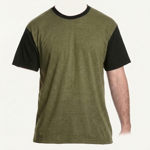 T-shirt Homme Col Rond Coupe Classique en Polyester Doux au Toucher Coton Respirant Écologique 190g – Meilleure Vente - Product Image 5