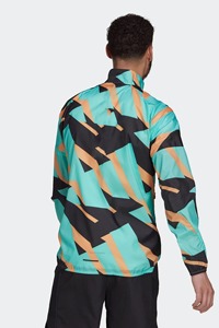 Gemini Said Unisex Summer Breathable Thin Print Soft Shell <b>Wind</b> <b>Breaker</b> Jackets Plus Size Waterproof Heating Feature Zipper - Product Image 3