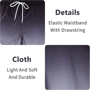 <b>Men</b>’s Quick Dry Printed Swim Shorts Beach Board Shorts Custom Logo Elastic Waist Lightweight Surf Swimming <b>Trunks</b> OEM Wholesale - Product Image 4