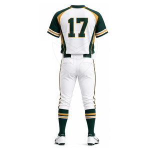 Ensemble de maillot et pantalon de baseball personnalisés pour hommes, légers et performants, pour les entraînements, les tournois et les matchs de club - Product Image 2