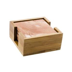 Juego de Posavasos de Madera con Diseño de Corazón y Soporte, Posavasos Multiusos para Cocina y Decoración del Hogar - Product Image 3