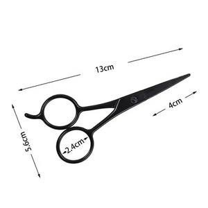 Ciseaux de précision professionnels en acier inoxydable de 5 pouces pour la coupe des poils du nez et des sourcils, rasoir de salon, ciseaux de coiffure fins et tranchants - Product Image 4