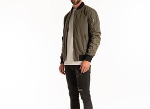 Blouson Bomber Homme à Prix Abordable, Dernière Tendance, Design Personnalisé (Couleur/Design), Fermeture Éclair Intégrale, Blousons Bomber à Prix Compétitif - Product Image 2