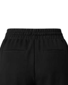 Custom Black Wide Leg Pants Women Casual High Waist <b>Drawstring</b> <b>Trousers</b> Loose Fit Straight Pants Comfortable Lounge Wear Fashion - Product Image 6