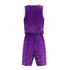 Uniforme de Baloncesto Reversible Hecho en Pakistán por el Mejor Fabricante, Uniforme de Baloncesto Reversible al por Mayor - Product Image 4