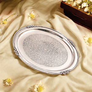 Assiettes de présentation à motif royal, Assiettes de présentation pour mariages en gros, Assiettes décoratives en gros, Accessoires de table pour la restauration fine - Product Image 6