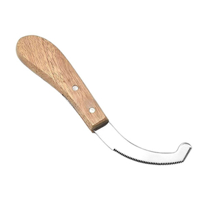 Cuchillo Profesional de Acero Inoxidable de Alta Calidad para Recortar Pezuñas de Ganado, Caballos, Ovejas y Cabras, Herramienta Veterinaria para Herradores, OEM - Product Image 2