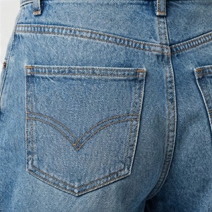 Shorts de Mezclilla para Mujer, Cintura Alta, Transpirables, que Absorben la Humedad, con Bolsillos, de Alta Calidad, Moda Veraniega, Ropa Urbana - Product Image 5