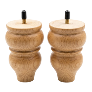 Patas de Soporte Modernas para Muebles de Madera Maciza, Patas Decorativas Premium para Sofás, para Muebles de Lujo para Hoteles, Apartamentos, Hogares y Oficinas - Product Image 1