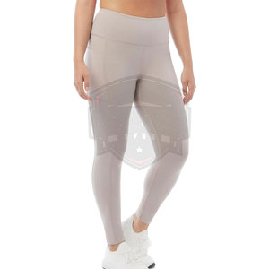 Leggings de Mujer de Diseño Nuevo y Alta Calidad, Cintura Elástica, Color Sólido, Largo Completo, Secado Rápido, Transpirables, Uniformes - Product Image 3