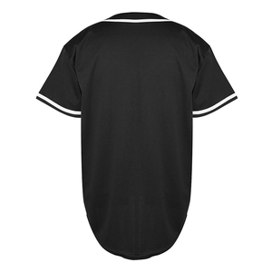 Premium Wholesale Youth Mens <b>Strip</b> Custom Baseball Jerseys Sublimated Embroidery Button Baseball Jersey - Product Image 4
