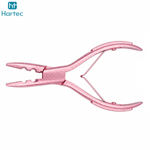 Professional 2-Hole Durable Reusable Stainless Steel Hair Extension Pliers Micro Ring Nano Ring Installation Tool Commercial Use - Product Image 4
